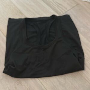 Black long lululemon tank top
